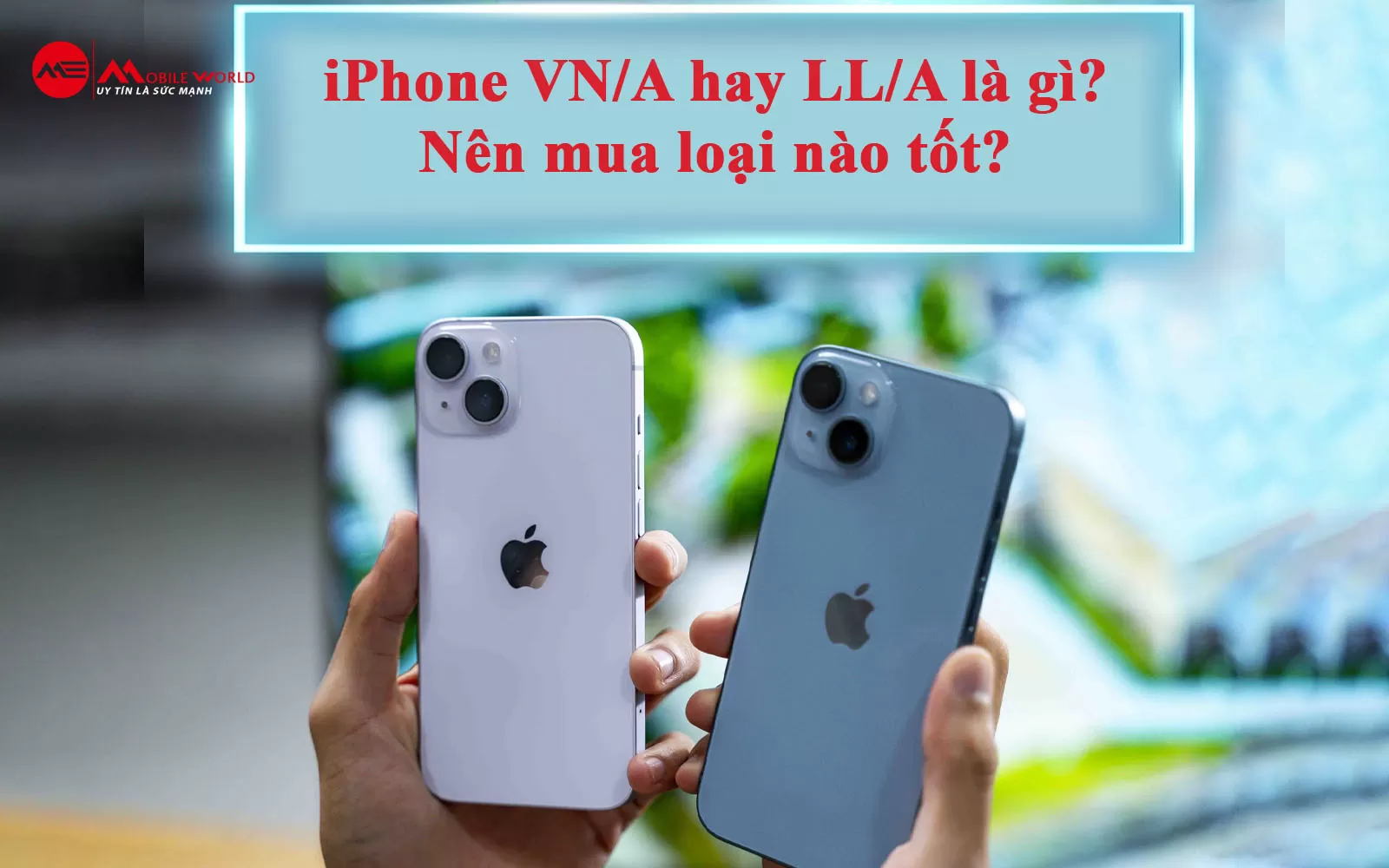 iPhone VN/A hay LL/A là gì? Nên mua loại nào tốt?