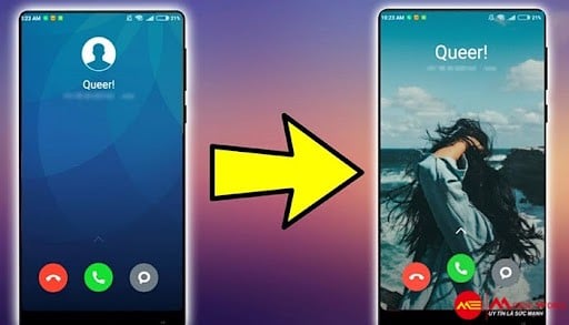 Cài hình nền cuộc gọi toàn màn hình cho điện thoại Iphone  YouTube