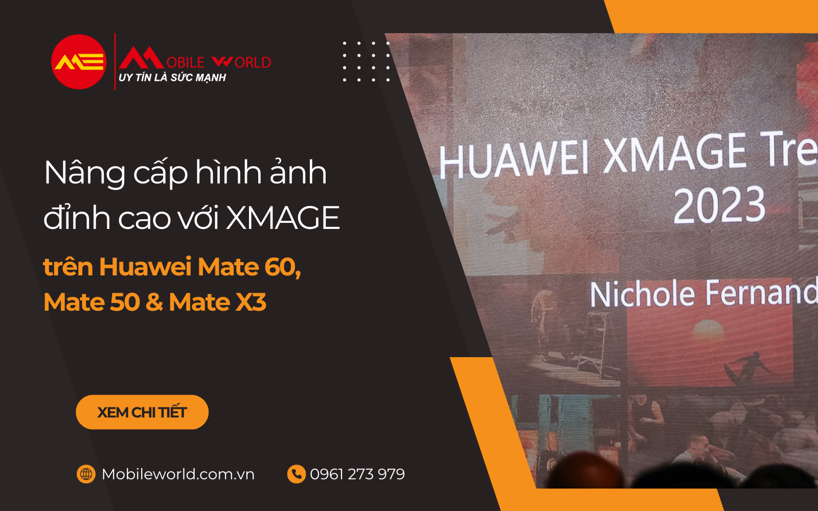 Nâng cấp hình ảnh đỉnh cao với XMAGE trên Huawei Mate 60, Mate 50 & Mate X3