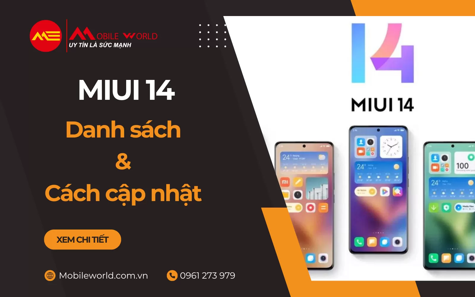 MIUI 14 có gì mới? Danh sách & cách cập nhật MIUI 14 đầy đủ