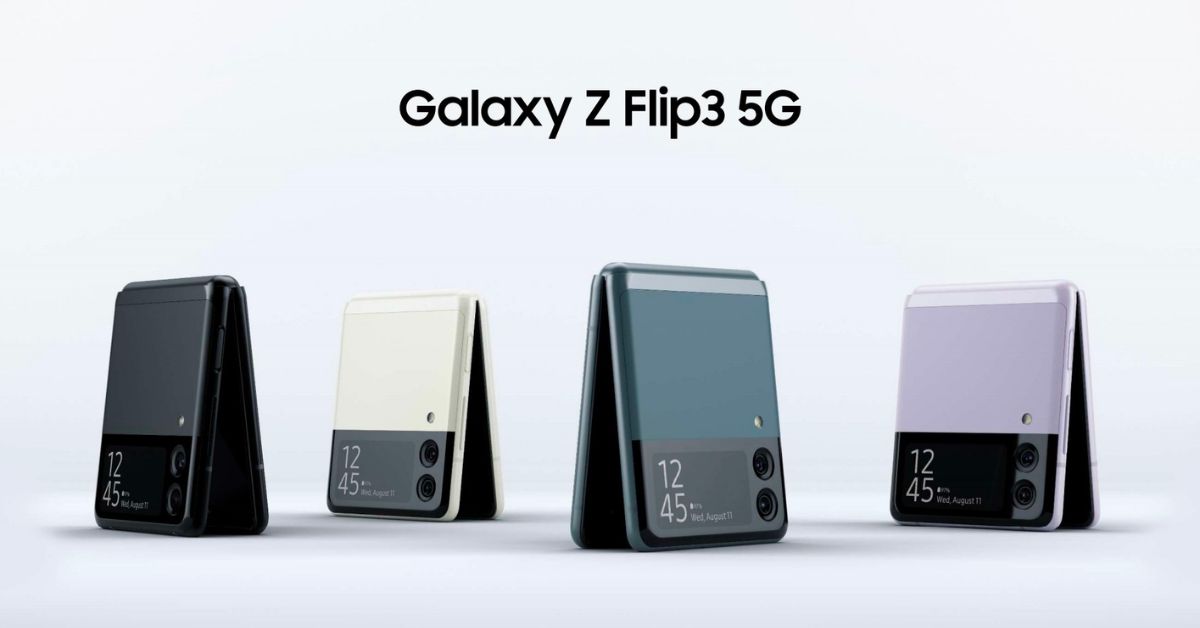 Dòng điện thoại cảm ứng Samsung Galaxy Z Flip 3 5G