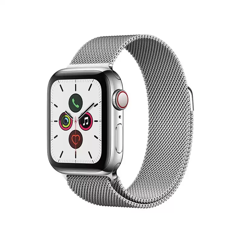 Apple Watch Series 5 (LTE) 40MM Khung Thép - Like new - Bạc