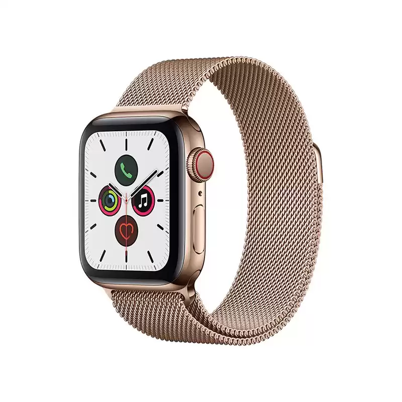 Apple Watch Series 5 (LTE) 40MM Khung Thép - Like new - Gold