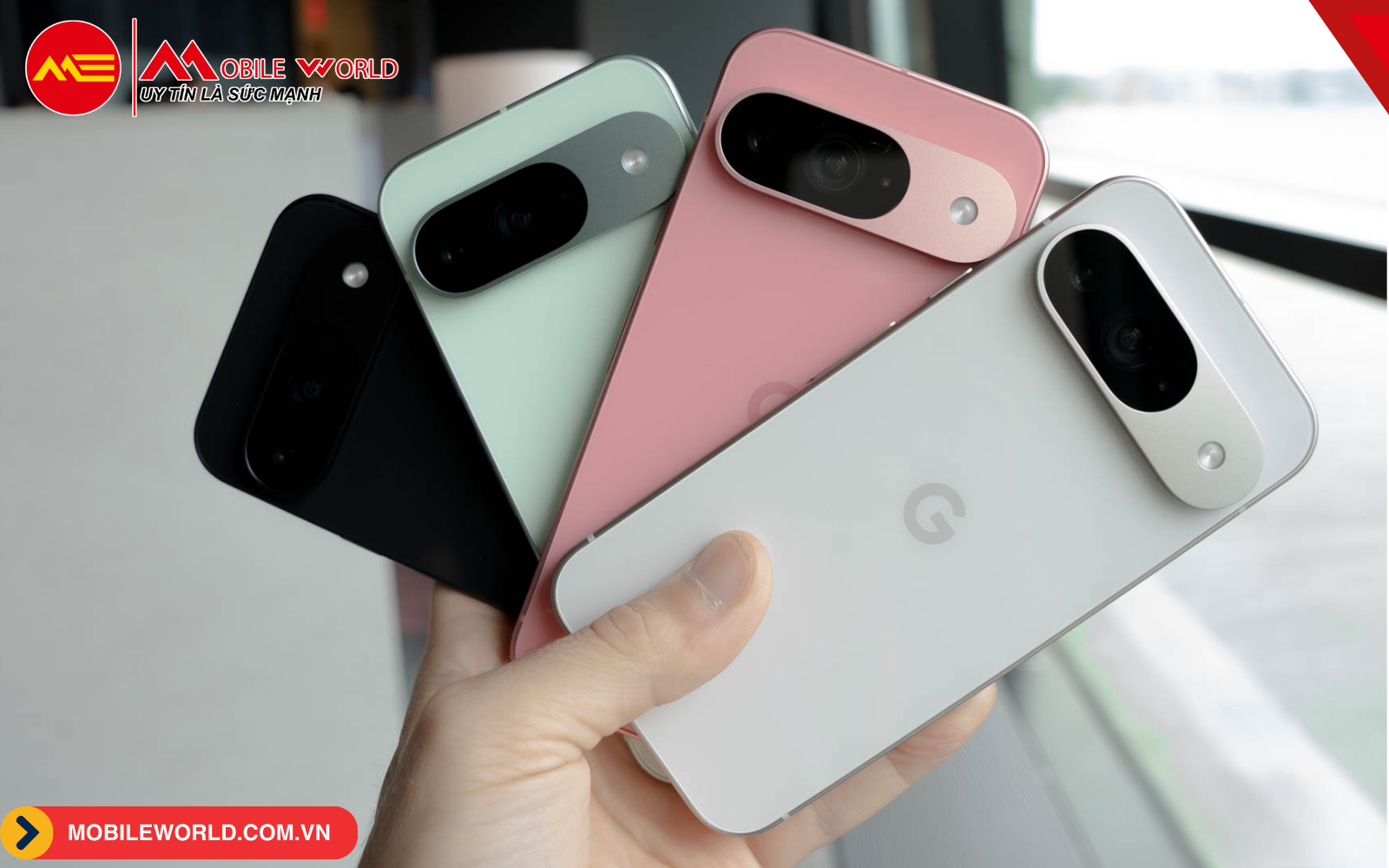 Pixel 9 gồm có 4 màu
