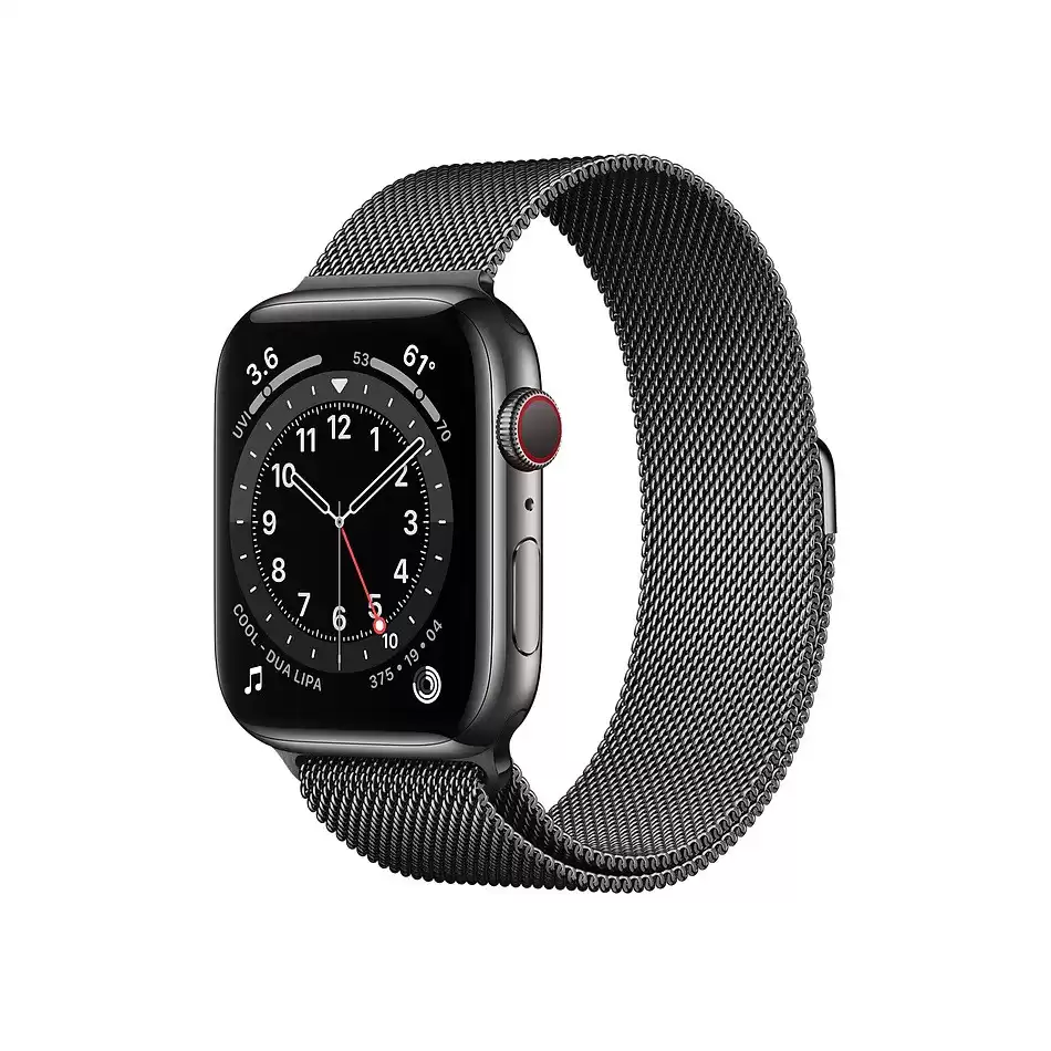 Apple Watch Series 6 (LTE) 44MM Khung Thép - Mới 100% Fullbox - Xám