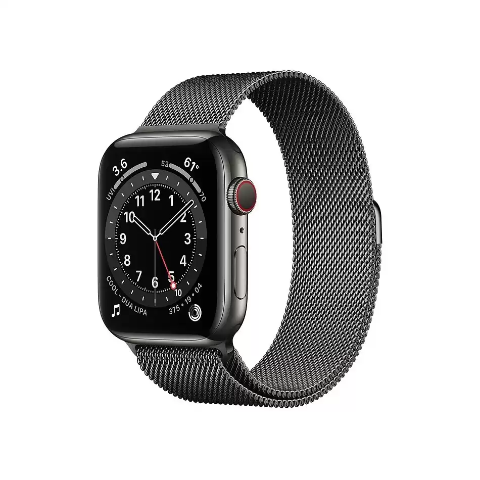 Apple Watch Series 6 (LTE) 44MM Khung Thép - Mới 100% Fullbox Apple Watch Series 6 (LTE) 44MM Khung Thép - Mới 100% Fullbox