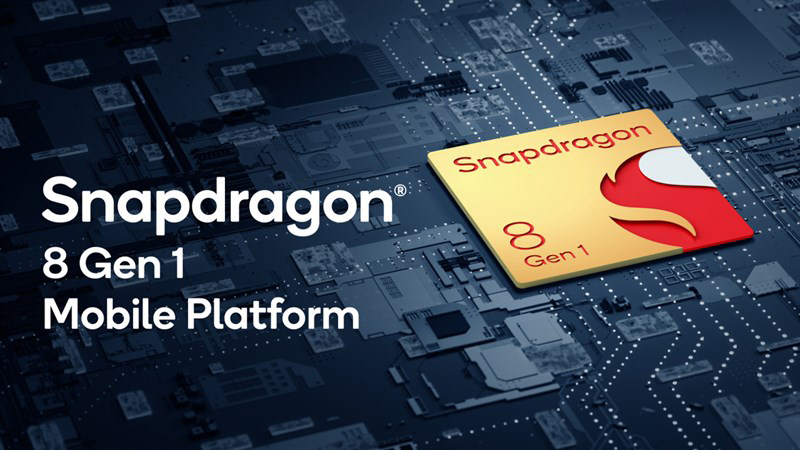 Chip Snapdragon 8 Gen 1 mạnh  mẽ
