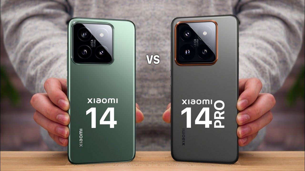 Xiaomi 14 so sánh với Xiaomi 14 Pro