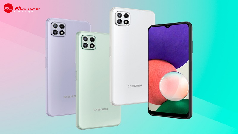 Samsung Galaxy A22 với khả năng cung cấp gam màu rực rỡ giúp hiển thị hình ảnh sống động