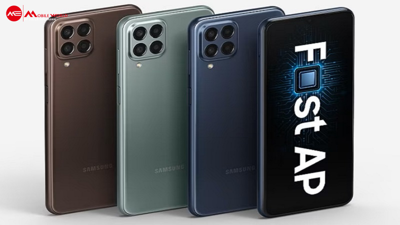 Mẫu điện thoại Samsung Galaxy M33 5G sở hữu thiết kế 4 cụm camera được đặt vuông góc tạo nên vẻ ngoài trang trọng, ấn tượng