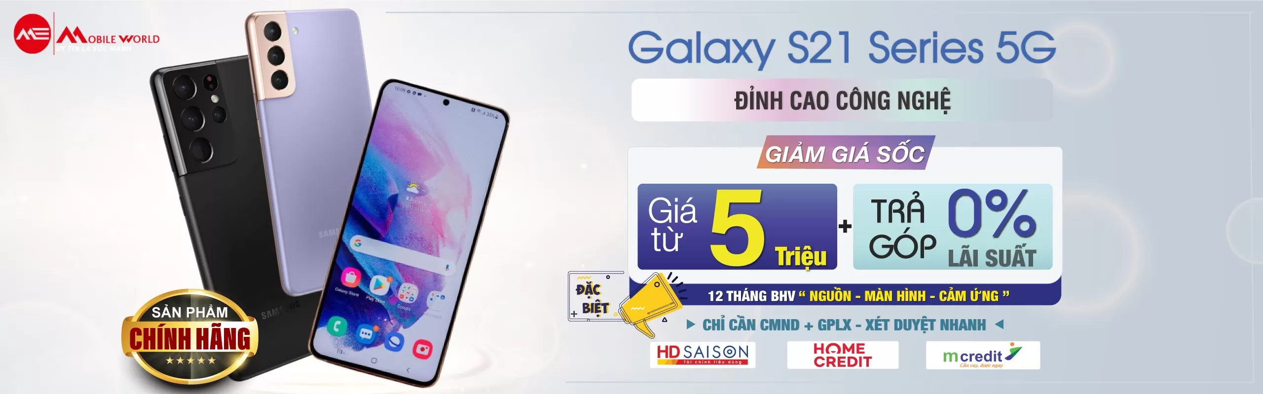 Galaxy S21 Series Giảm Giá Sốc Nhất