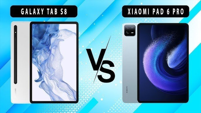 Tab S8 và Pad 6 Pro khá cân tài cân sức