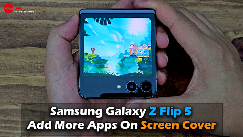 Samsung Galaxy Z Flip 5 đã cải tiến chức năng chụp ảnh ở chế độ rảnh tay